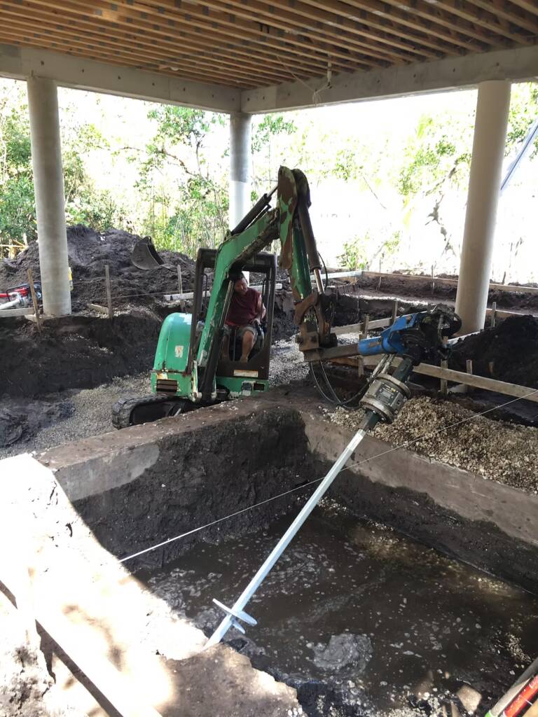 Helical Piling Installation, Bradenton, FL
